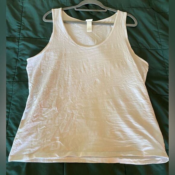 H&M White Basics Tank Top Size XXL - Picture 6 of 6